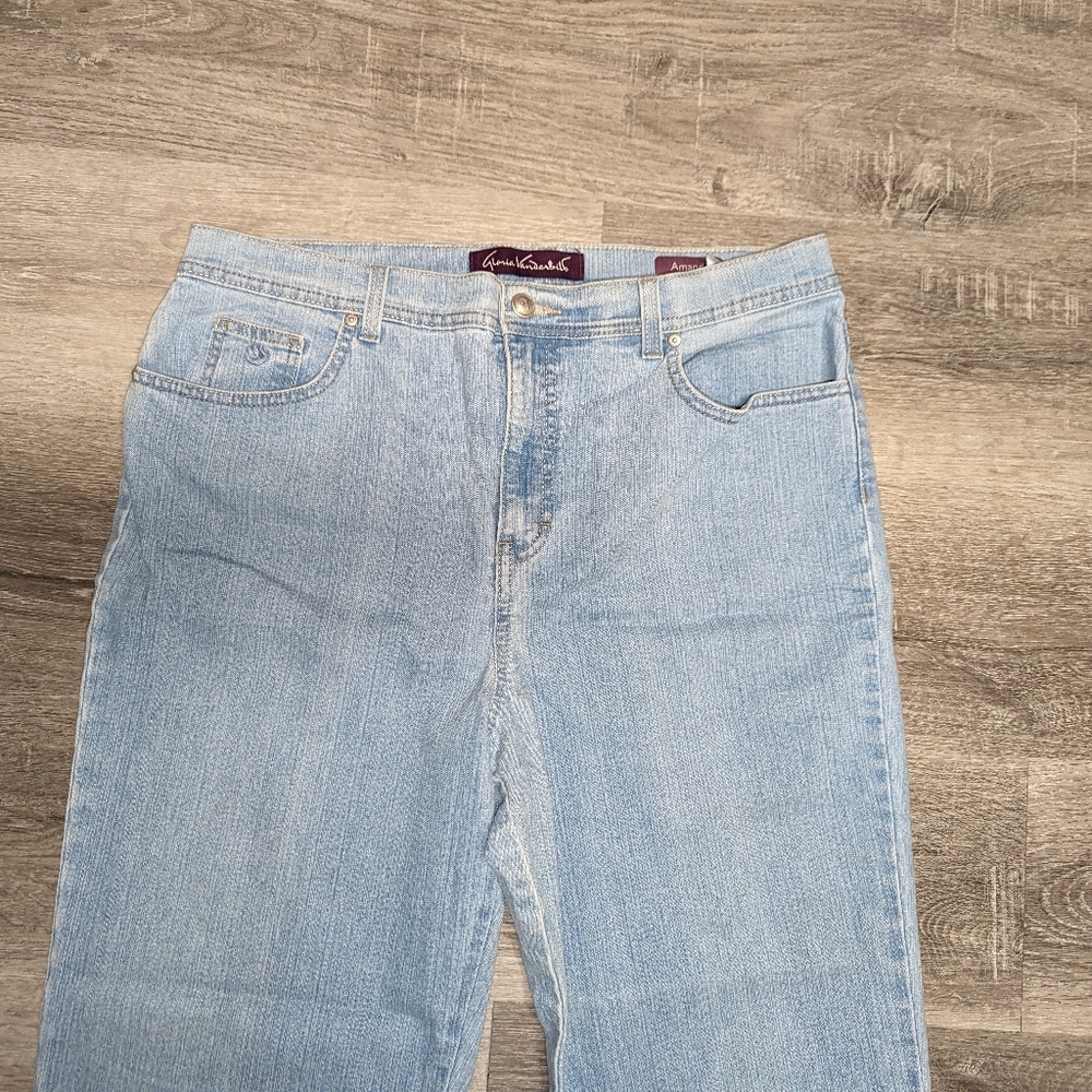 Gloria Vanderbilt Amanda jeans size 16 - Picture 5 of 9